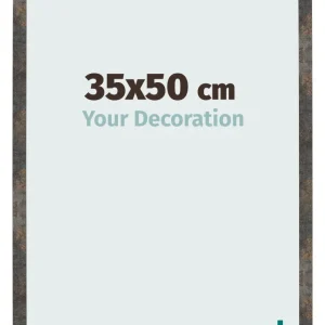 Bilderrahmen 35x50 cm - Oxidiertes Metall - MDF - Bologna