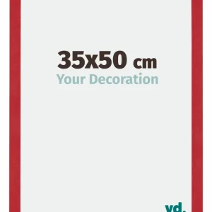 Bilderrahmen 35x50 cm - Rot - MDF - Mura