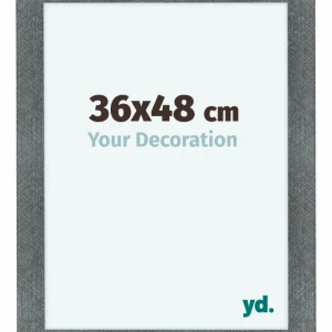 Bilderrahmen 36x48 cm - Eisen Gewischt - MDF - Como
