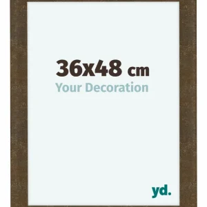 Bilderrahmen 36x48 cm - Gold Antik - MDF - Como
