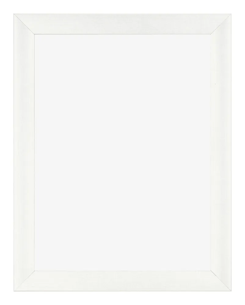 Bilderrahmen 36x48 cm - Weiß Gemasert - MDF - Pisa