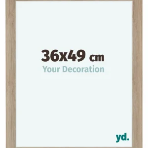 Bilderrahmen 36x49 cm - Eiche Hell - MDF - Como