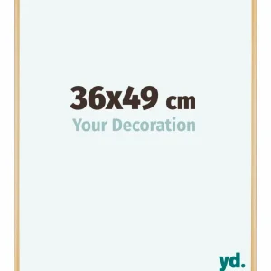 Bilderrahmen 36x49 cm - Gold Vintage - Aluminium - Kent