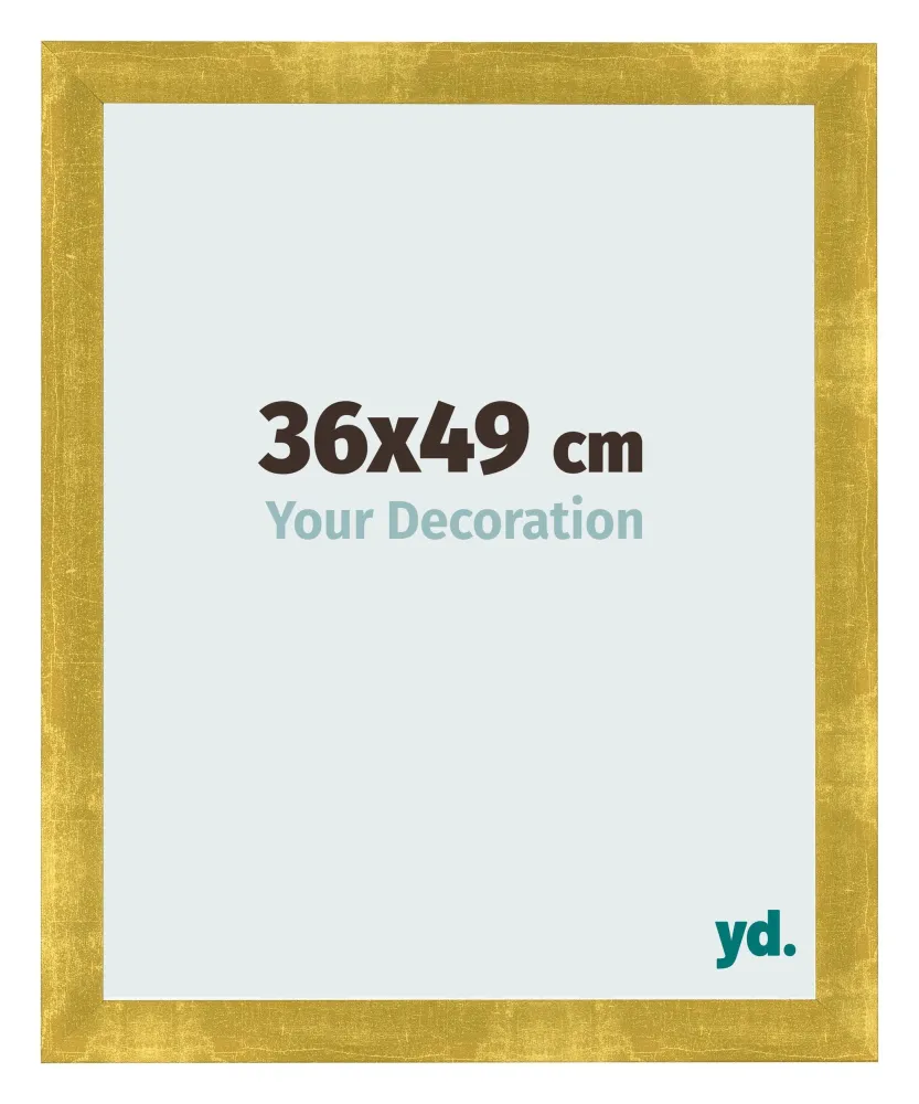 Bilderrahmen 36x49 cm - Gold Vintage - MDF - Pisa