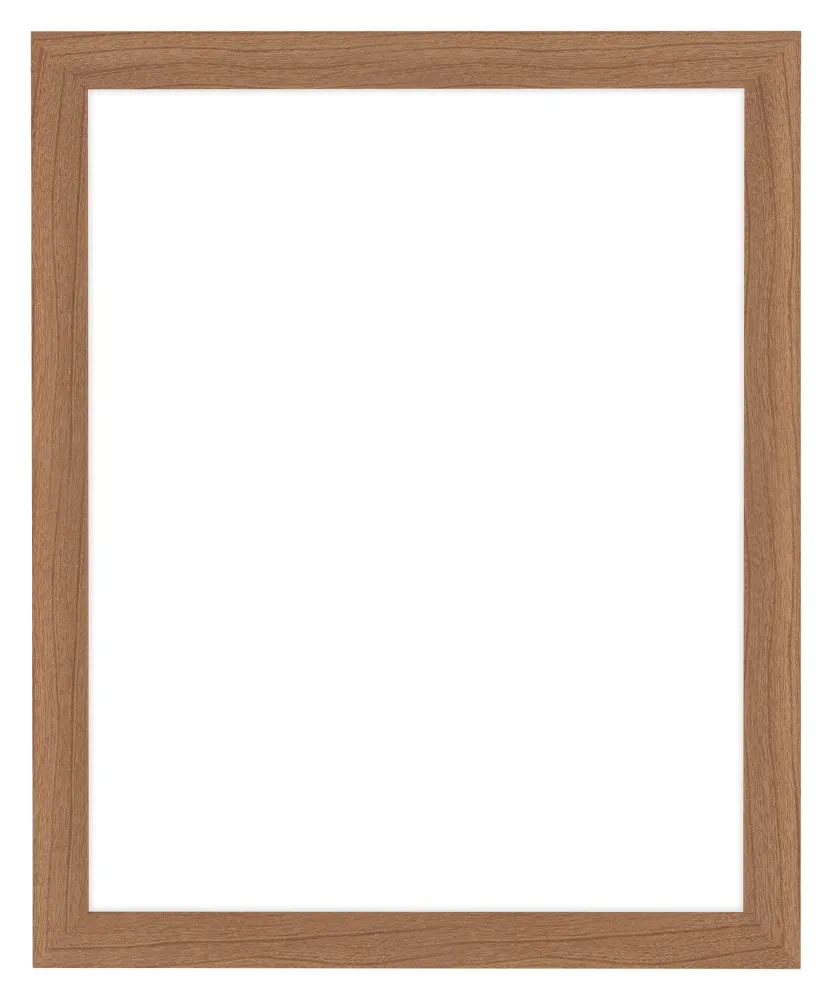 Bilderrahmen 36x49 cm - Nussbaum Hell - MDF - Como
