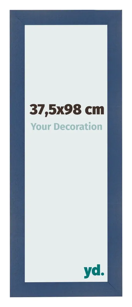 Bilderrahmen 37,5x98 cm - Dunkelblau Gewischt - MDF - Pisa
