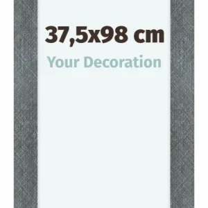 Bilderrahmen 37,5x98 cm - Eisen Gewischt - MDF - Como