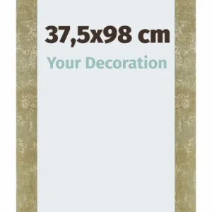 Bilderrahmen 37,5x98 cm - Gold Antik - MDF - Mura