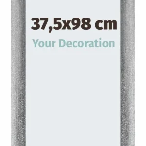 Bilderrahmen 37,5x98 cm - Grau Gewischt - MDF - Mura