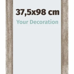 Bilderrahmen 37,5x98 cm - Metall Vintage - MDF - Mura
