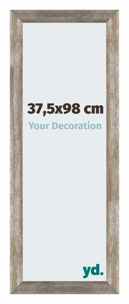Bilderrahmen 37,5x98 cm - Metall Vintage - MDF - Mura