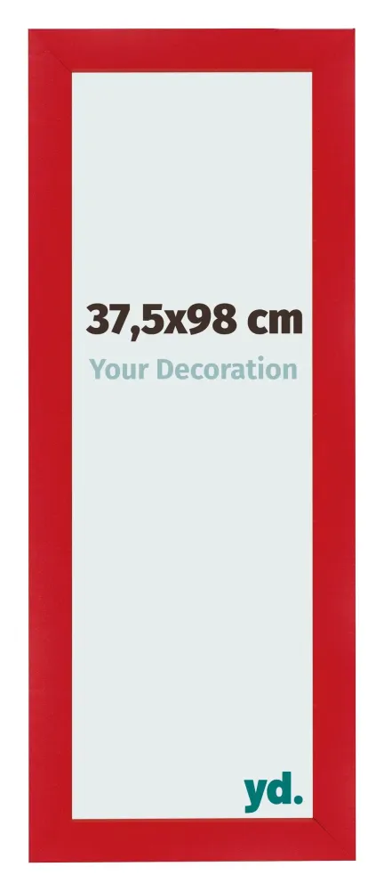 Bilderrahmen 37,5x98 cm - Rot - MDF - Pisa