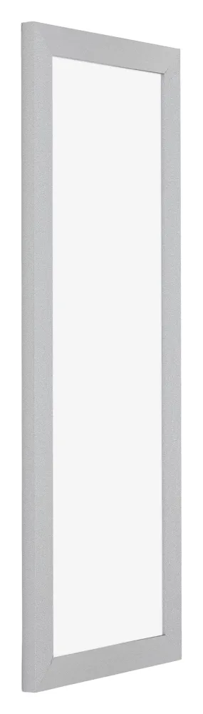 Bilderrahmen 37,5x98 cm - Silber Matt - MDF - Mura