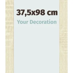 Bilderrahmen 37,5x98 cm - Sonoma Eiche - MDF - Pisa