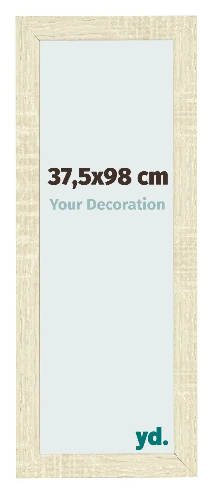 Bilderrahmen 37,5x98 cm - Sonoma Eiche - MDF - Pisa