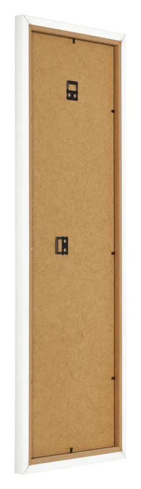 Bilderrahmen 37,5x98 cm - Weiß Hochglanz - MDF - Bologna