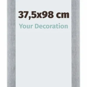Bilderrahmen 37,5x98cm Silber Gebürstet Aluminium Tucson