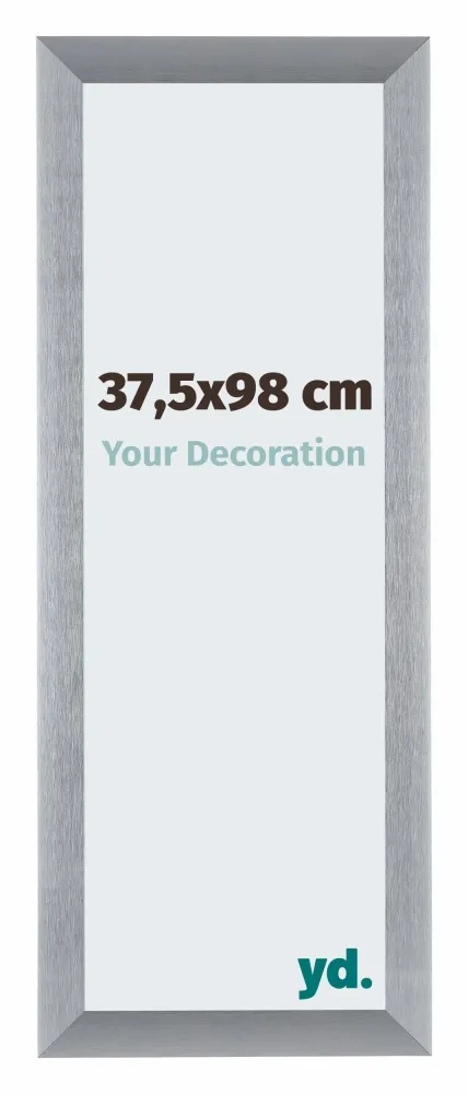 Bilderrahmen 37,5x98cm Silber Gebürstet Aluminium Tucson