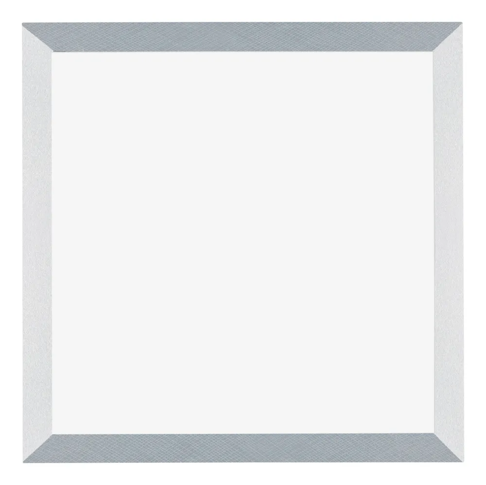 Bilderrahmen 40x40 cm - Aluminium - Gebürstet - MDF - Mura