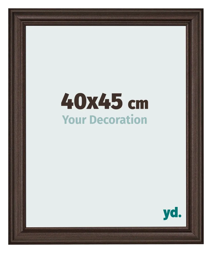 Bilderrahmen 40x45 cm - Eiche Dunkel - MDF - Lazio