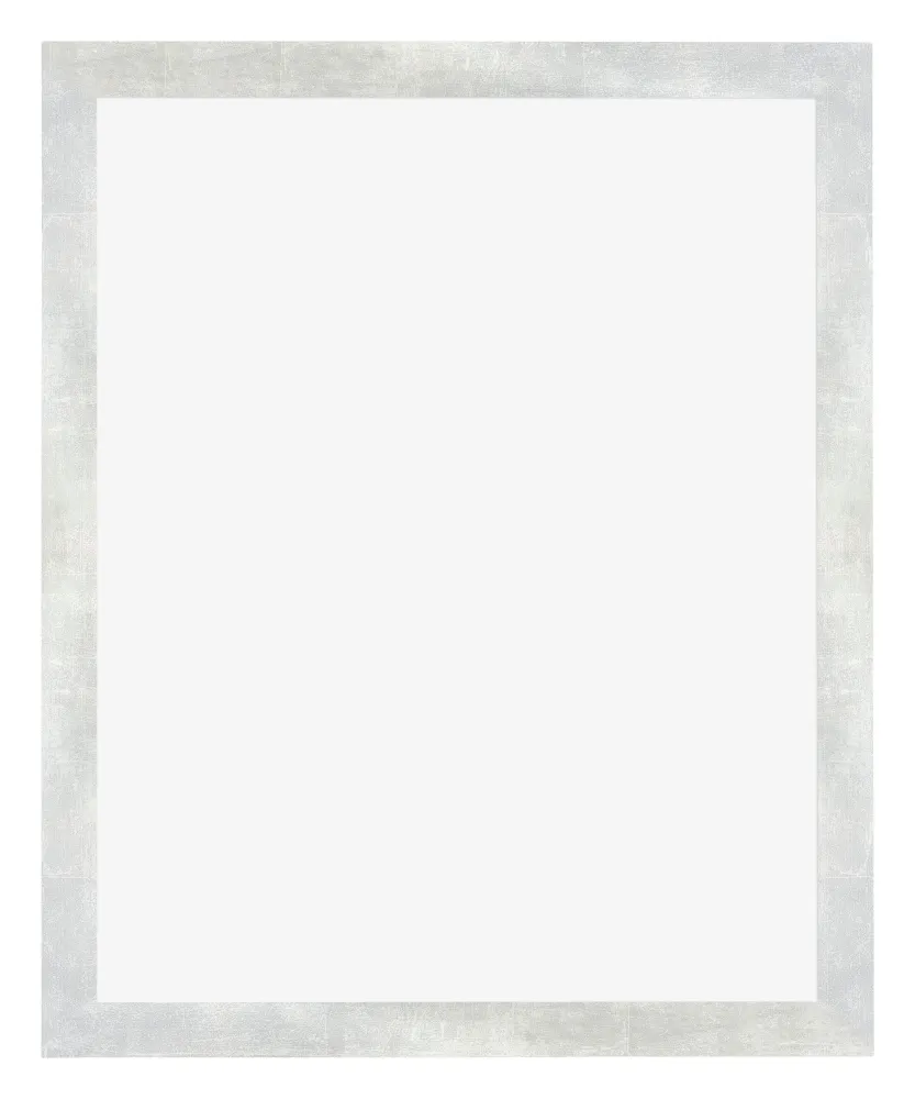 Bilderrahmen 40x45 cm - Silberglanz Vintage - MDF - Mura
