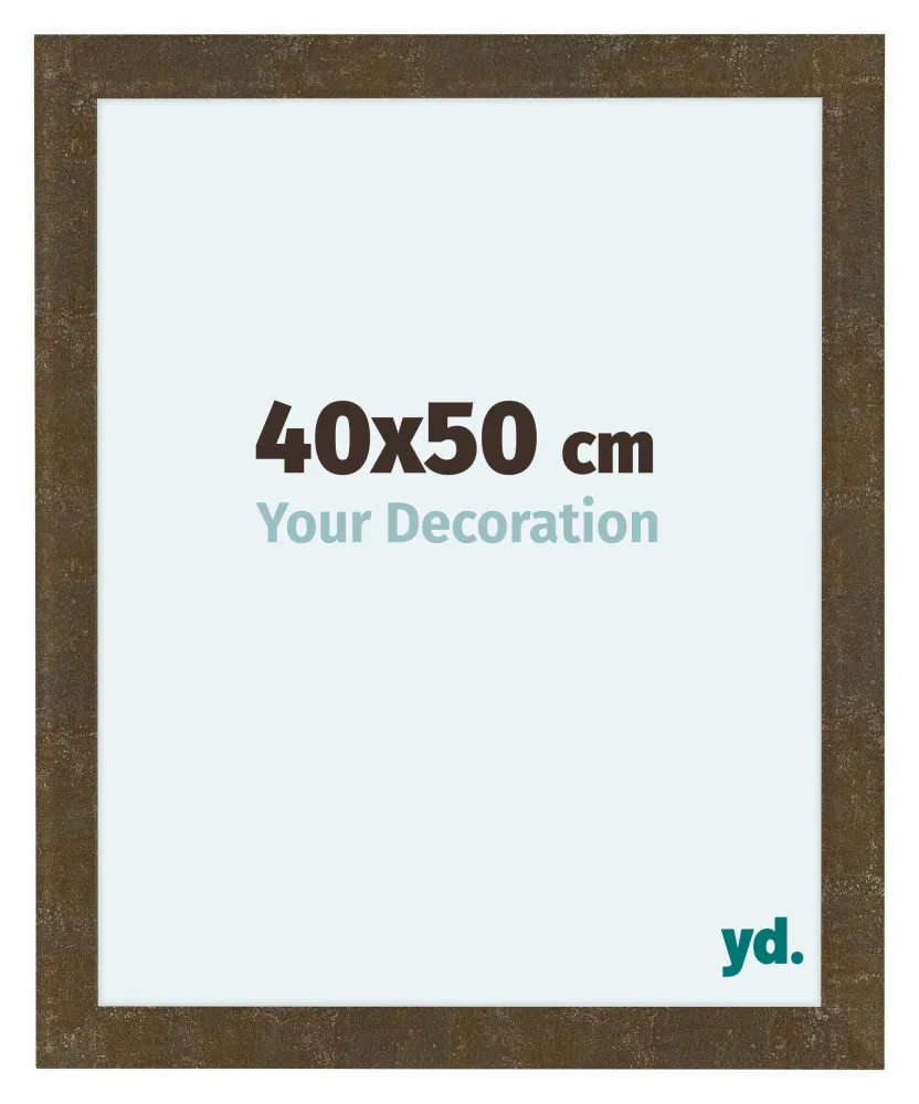 Bilderrahmen 40x50 cm - Gold Antik - MDF - Como