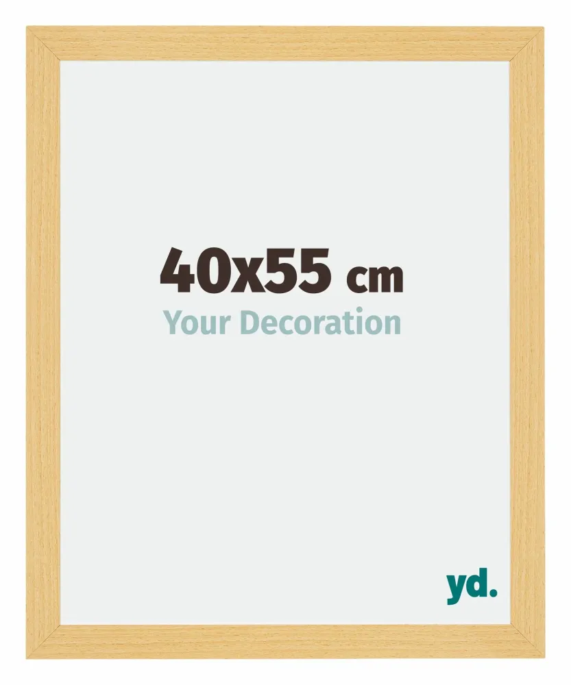 Bilderrahmen 40x55 cm - Buche Dekor - MDF - Mura