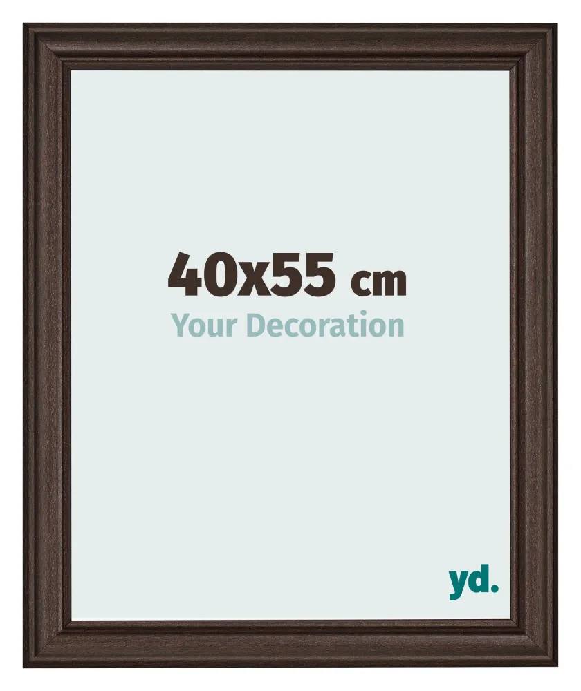 Bilderrahmen 40x55 cm - Eiche Dunkel - MDF - Lazio