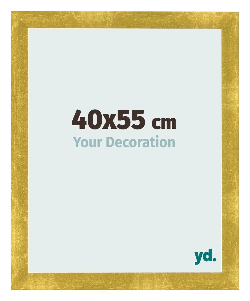 Bilderrahmen 40x55 cm - Gold Vintage - MDF - Pisa