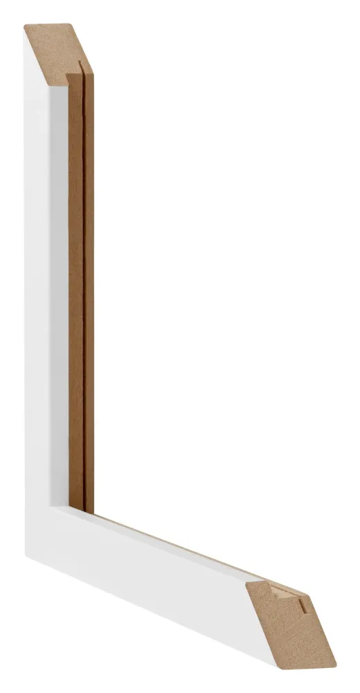 Bilderrahmen 40x55 cm - Weiss - MDF - Catania