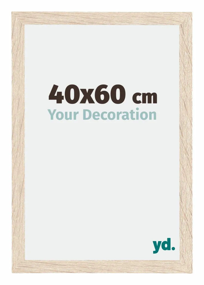 Bilderrahmen 40x60 cm - Eiche - MDF - Catania