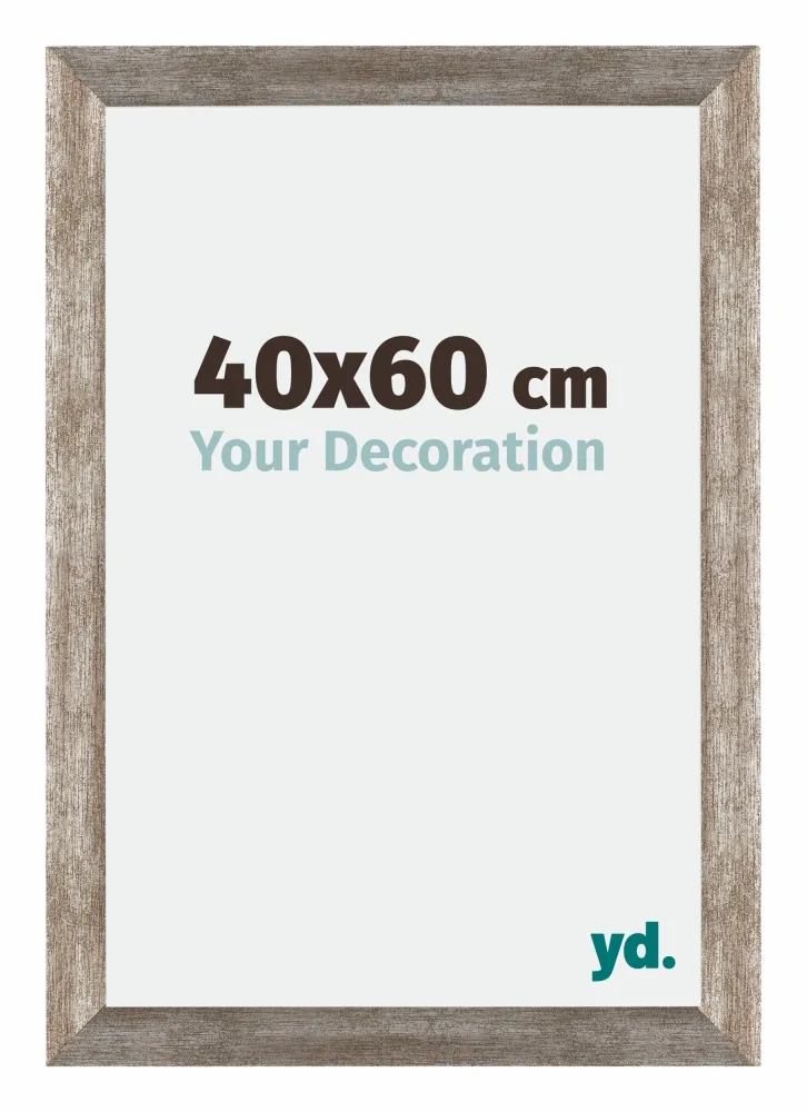 Bilderrahmen 40x60 cm - Metall Vintage - MDF - Mura