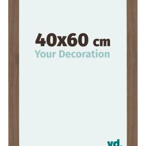 Bilderrahmen 40x60 cm - Nussbaum Dunkel - MDF - Mura