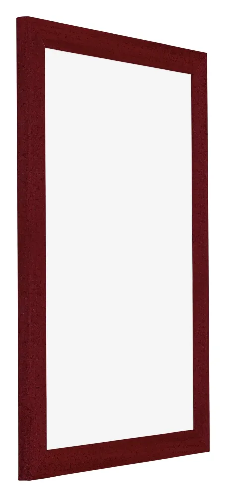 Bilderrahmen 40x60 cm - Weinrot Gewischt - MDF - Mura