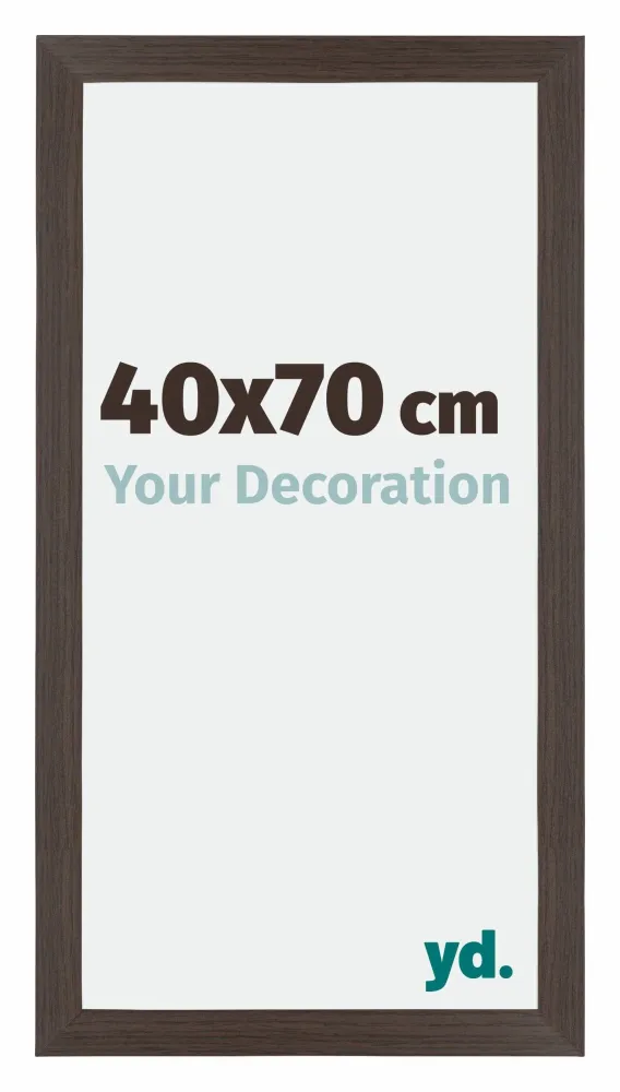 Bilderrahmen 40x70 cm - Eiche Dunkel - MDF - Mura
