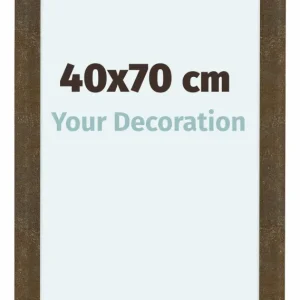 Bilderrahmen 40x70 cm - Gold Antik - MDF - Como