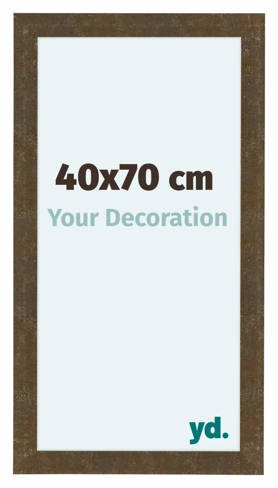 Bilderrahmen 40x70 cm - Gold Antik - MDF - Como