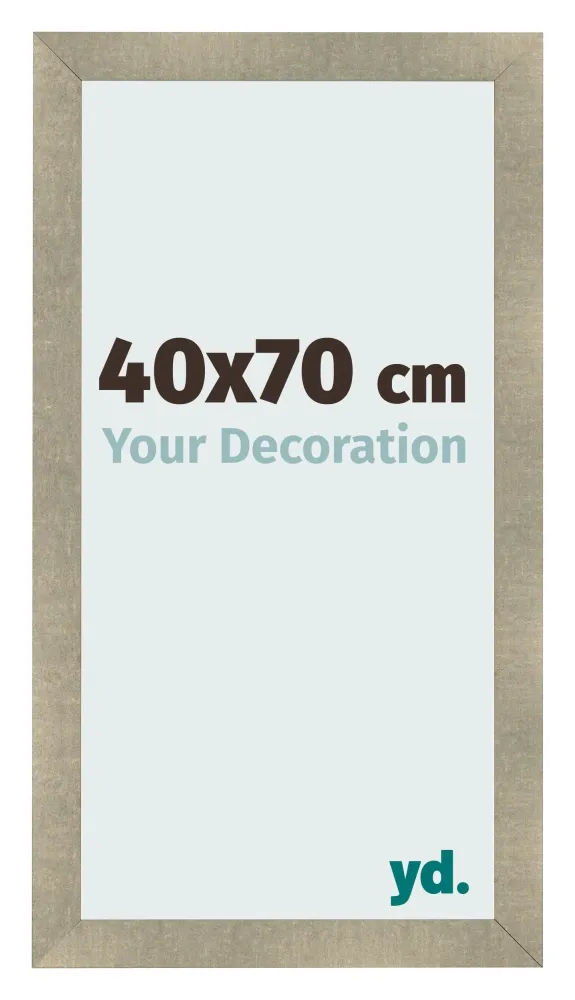 Bilderrahmen 40x70 cm - Gold Antik - MDF - Pisa