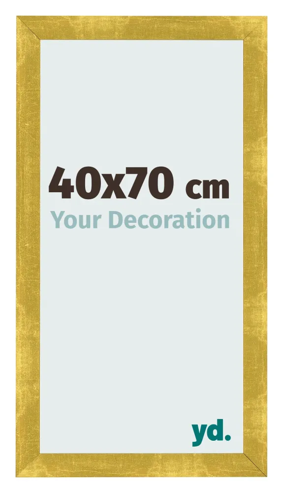 Bilderrahmen 40x70 cm - Gold Vintage - MDF - Pisa
