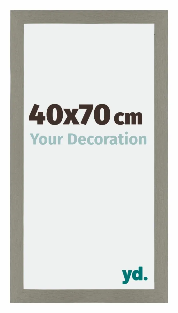 Bilderrahmen 40x70 cm - Grau - MDF - Mura