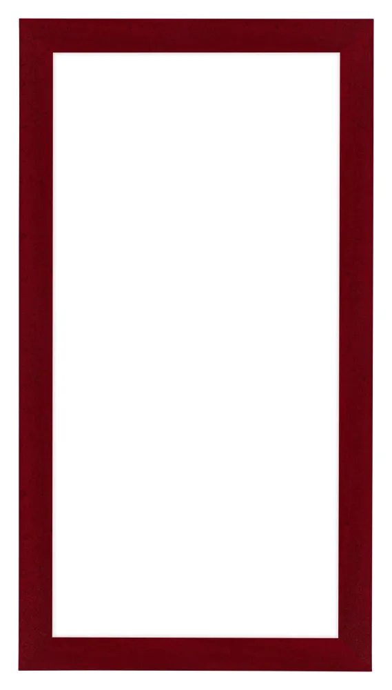 Bilderrahmen 40x70 cm - Weinrot Gewischt - MDF - Como