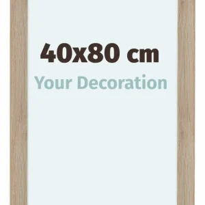 Bilderrahmen 40x80 cm - Eiche Hell - MDF - Como