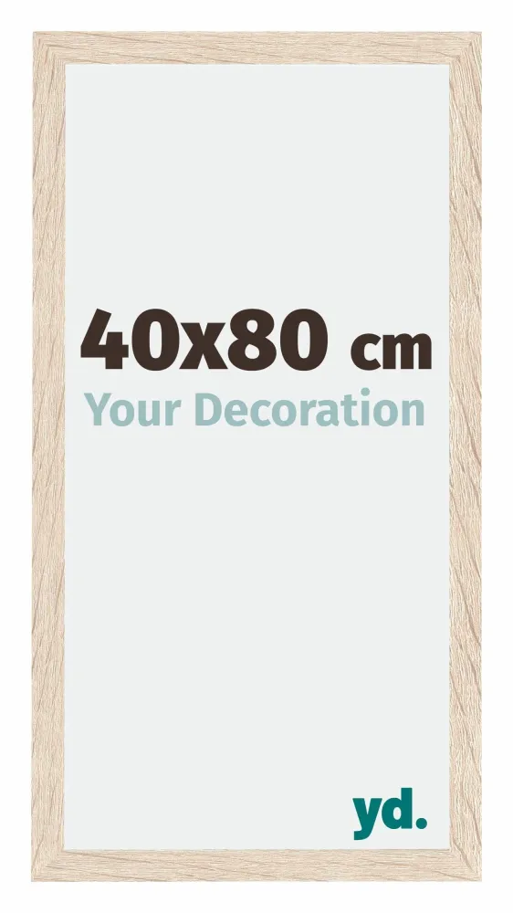 Bilderrahmen 40x80 cm - Eiche - MDF - Catania