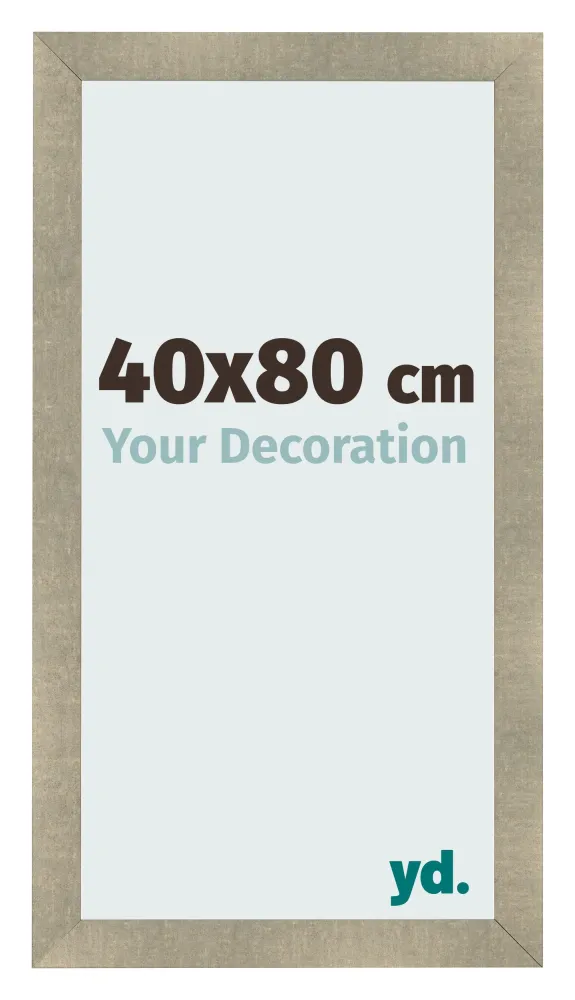 Bilderrahmen 40x80 cm - Gold Antik - MDF - Pisa