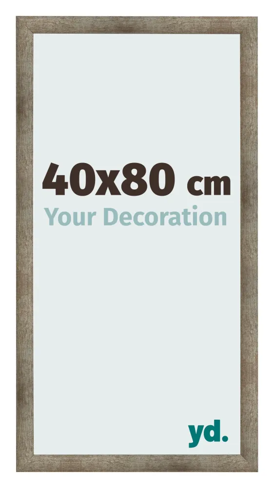 Bilderrahmen 40x80 cm - Metall Vintage - MDF - Bologna