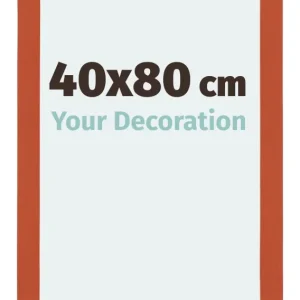 Bilderrahmen 40x80 cm - Orange - MDF - Mura