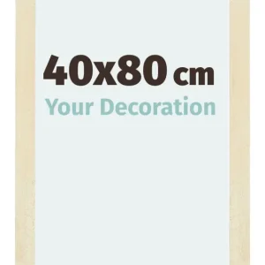 Bilderrahmen 40x80 cm - Sand Gewischt - MDF - Mura