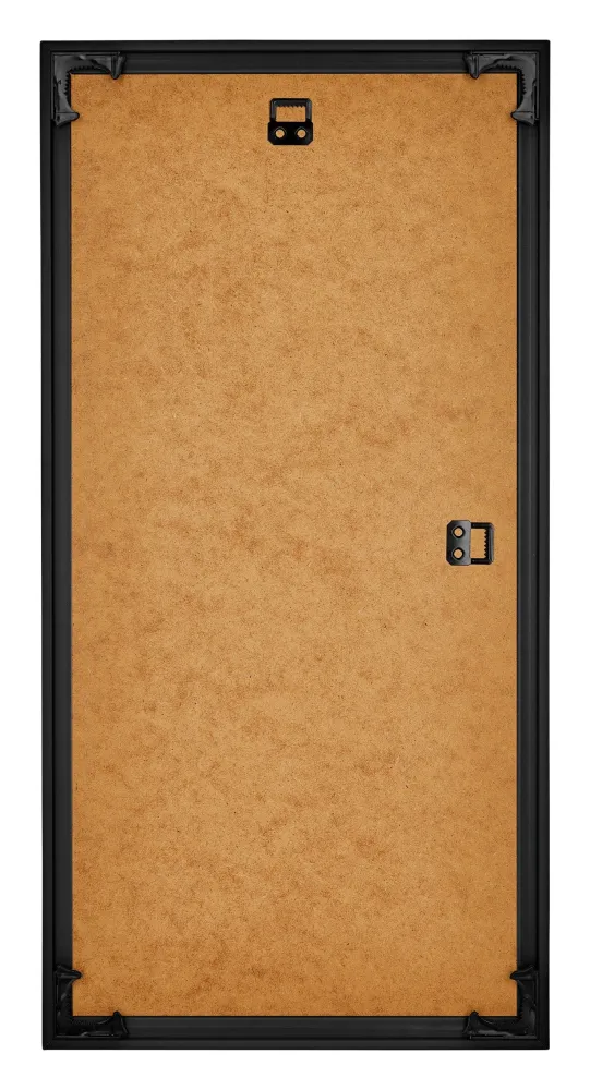 Bilderrahmen 40x80 cm - Schwarz Matt - Kunststoff - Evry