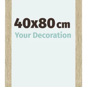 Bilderrahmen 40x80 cm - Sonoma Eiche - MDF - Mura