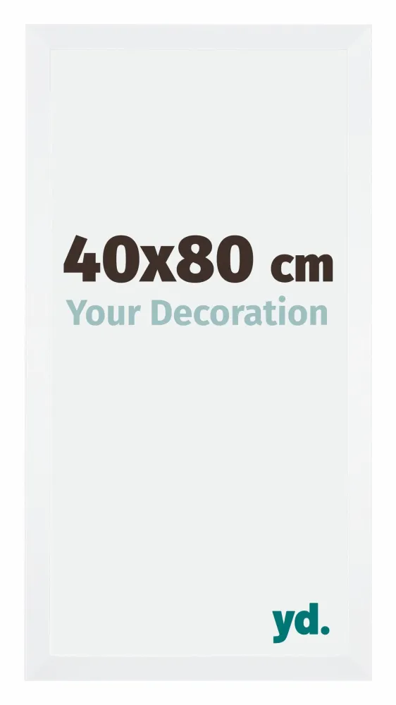 Bilderrahmen 40x80 cm - Weiss - MDF - Catania